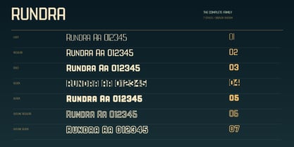 Rundra Font Poster 6