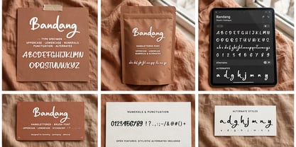 Bandang Font Poster 2