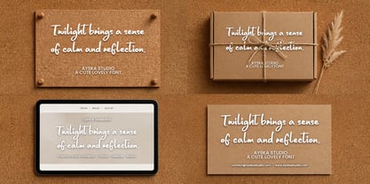 Bandang Font Poster 4