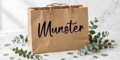 Munster Font Poster 3