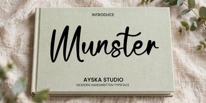 Munster Font Poster 1