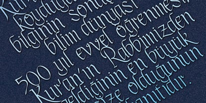 Esmira Font Poster 2