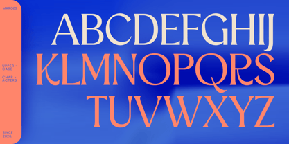 Maroes Font Poster 6