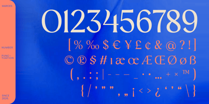 Maroes Font Poster 11