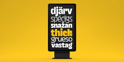 Grasso Font Poster 8