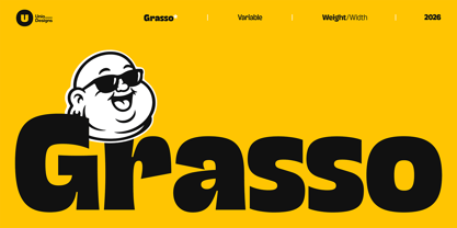 Grasso Font Poster 1