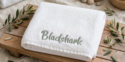 Bladshark Font Poster 7