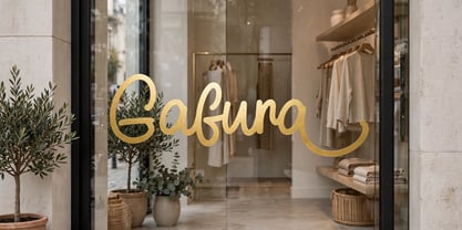 Gafura Font Poster 8