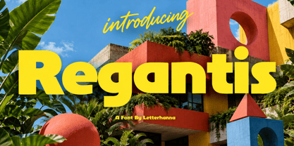 Regantis Font Poster 1