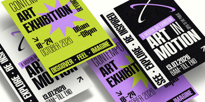 Ventora Font Poster 6