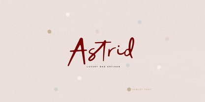 Hemlot Font Poster 3