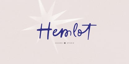 Hemlot Font Poster 1