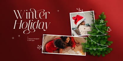 Christmas Memory Font Poster 5