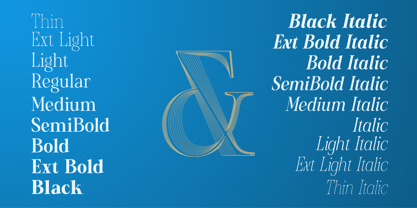 ZIA Glastyo Font Poster 3