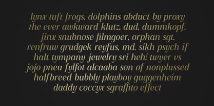 ZIA Glastyo Font Poster 8