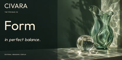 Civara Font Poster 2