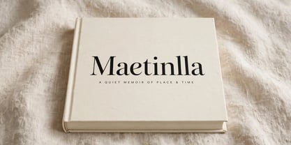 Maetinlla Font Poster 6