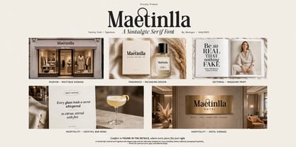 Maetinlla Font Poster 12