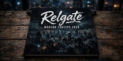 Relgate Font Poster 9