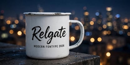 Relgate Font Poster 14