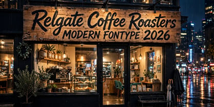 Relgate Font Poster 15