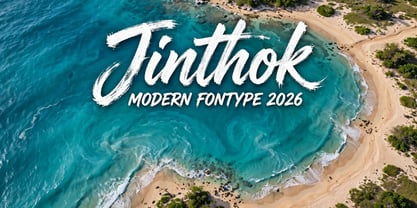 Jinthok Font Poster 5