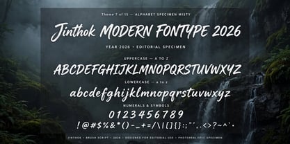 Jinthok Font Poster 10