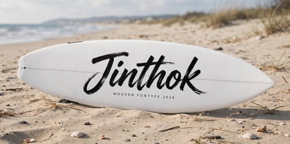 Jinthok Font Poster 7
