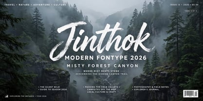Jinthok Font Poster 13