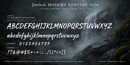 Jinthok Font Poster 3