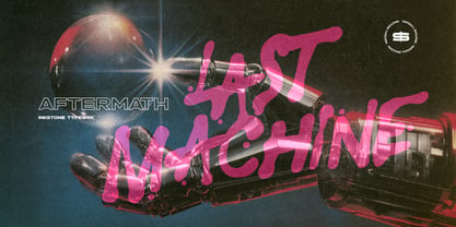 Lazerkill Font Poster 3
