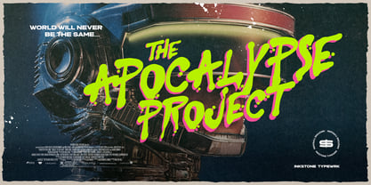 Lazerkill Font Poster 4