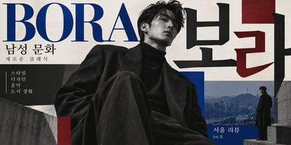 Bora Font Poster 5