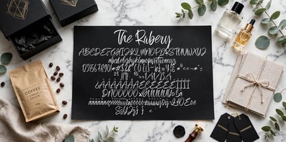 The Rubery Font Poster 2