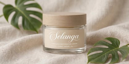 Selanga Font Poster 4