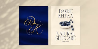 BlueMoon Royale Font Poster 6
