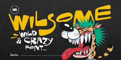 Wilsome Font Poster 1