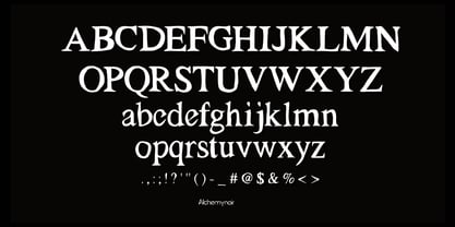 Malvoria Veiled Font Poster 2