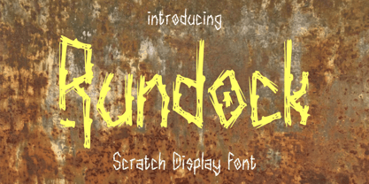 Rundock Font Poster 1
