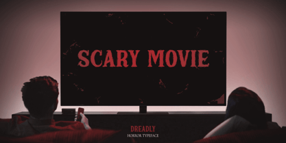 Dreadly Font Poster 8