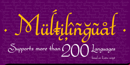 Bachata Font Poster 8