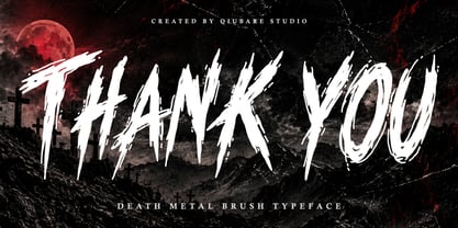 Deathscrwal Font Poster 10
