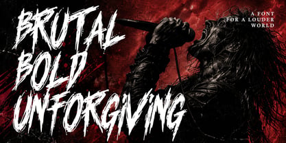 Deathscrwal Font Poster 6