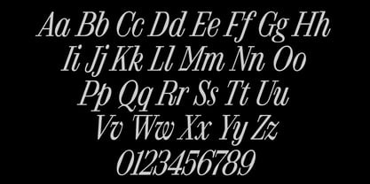 FTC Foldyne Font Poster 11