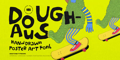 Doughaus Font Poster 1