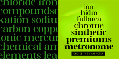 Demavonia Font Poster 11