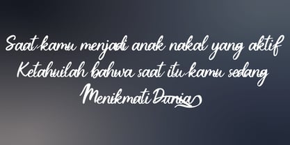 Halodia Signature Font Poster 2