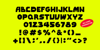 Hucki Font Poster 3