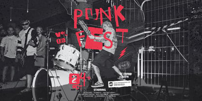 Alphabet Riot Font Poster 9