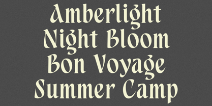 Aspenleigh Font Poster 8